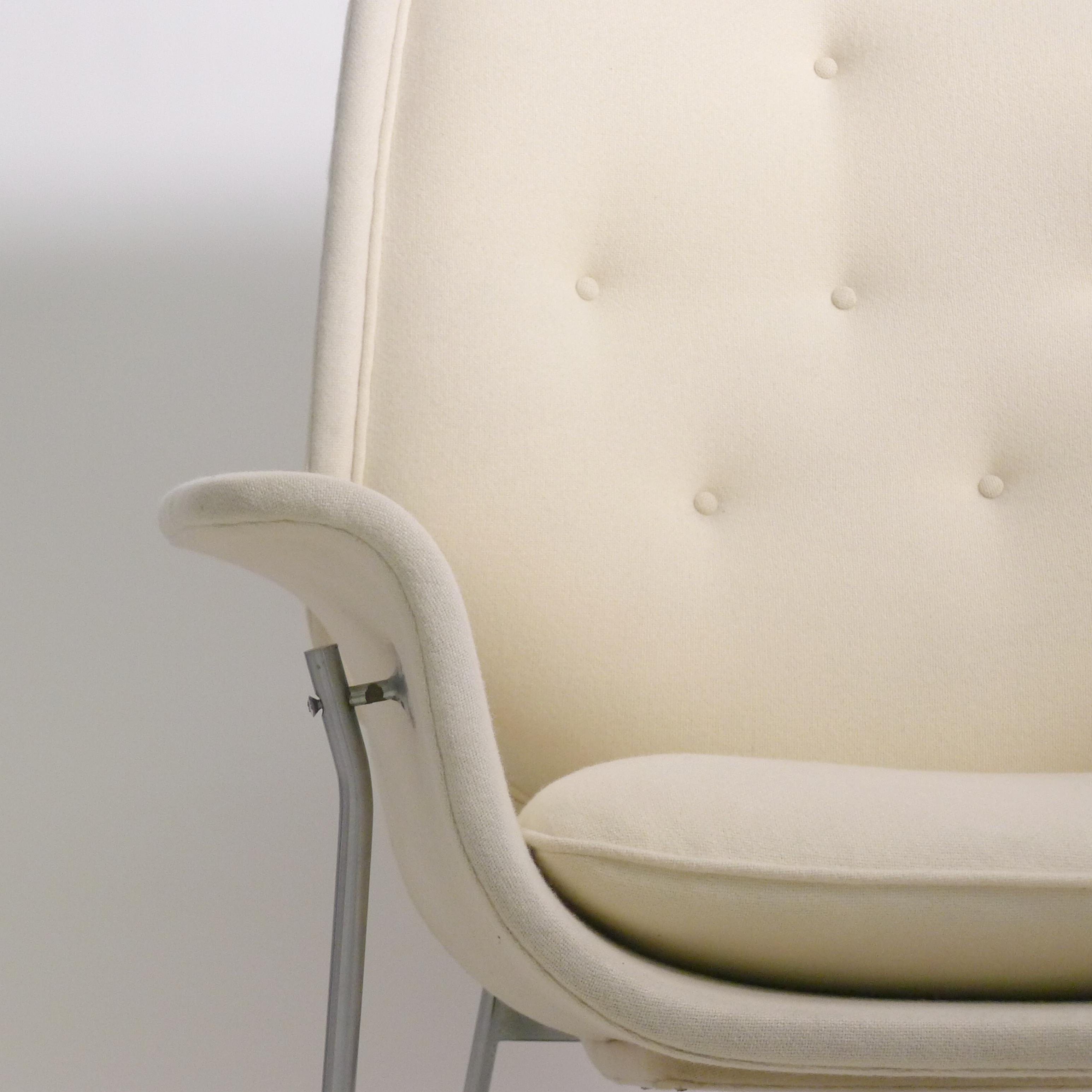 Milieu du XXe siècle George Nelson, chaise longue Kangaroo, vers 1956, Herman Miller en vente