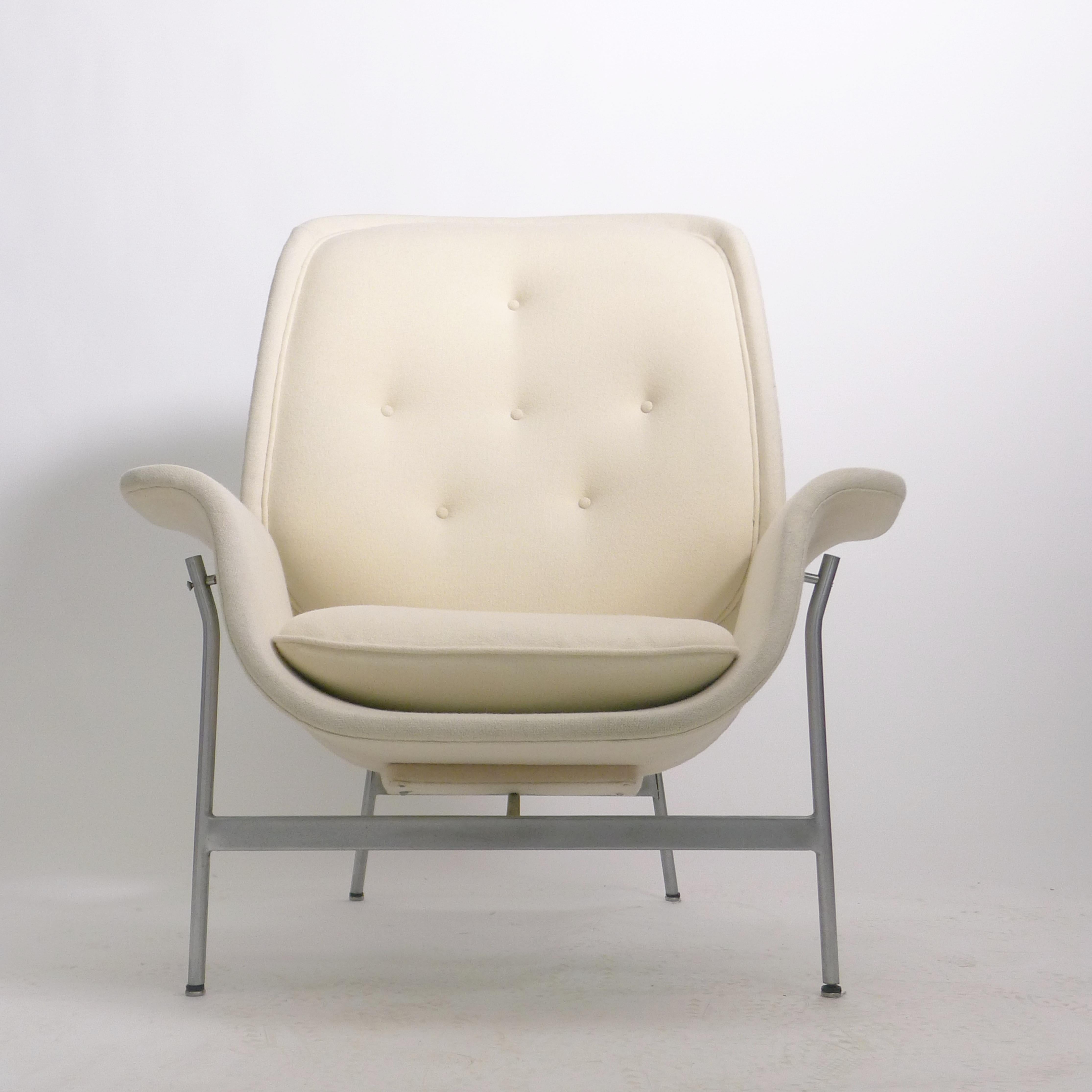 Acier George Nelson, chaise longue Kangaroo, vers 1956, Herman Miller en vente