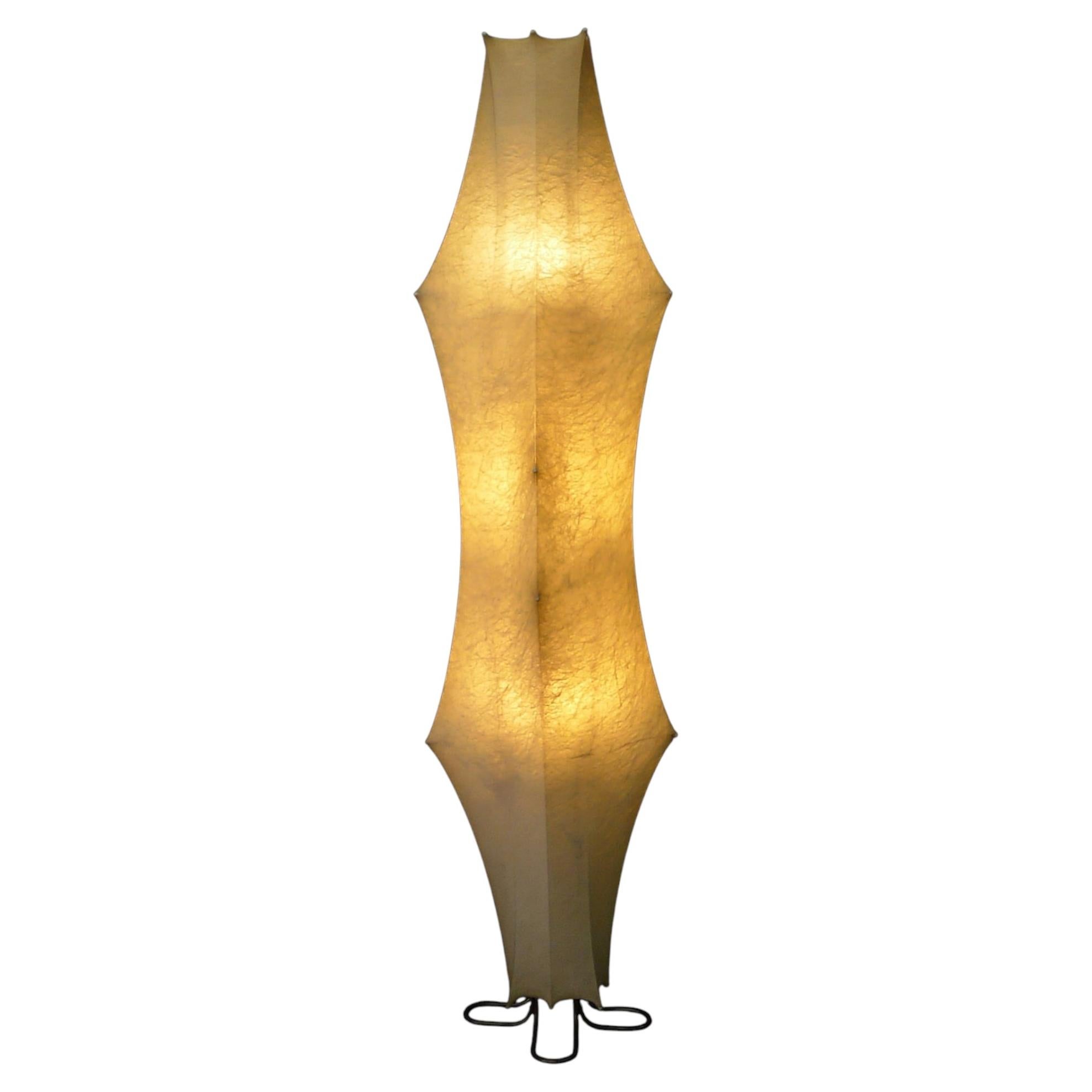 Pre-owned Flos Fantasma Floor Light, Designed By Tobia Scarpa 1961 For , Italy In Brown