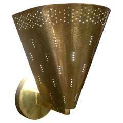 Paavo Tynell, Brass Wall Light, model K8-11, by Idman, Finland 1950s