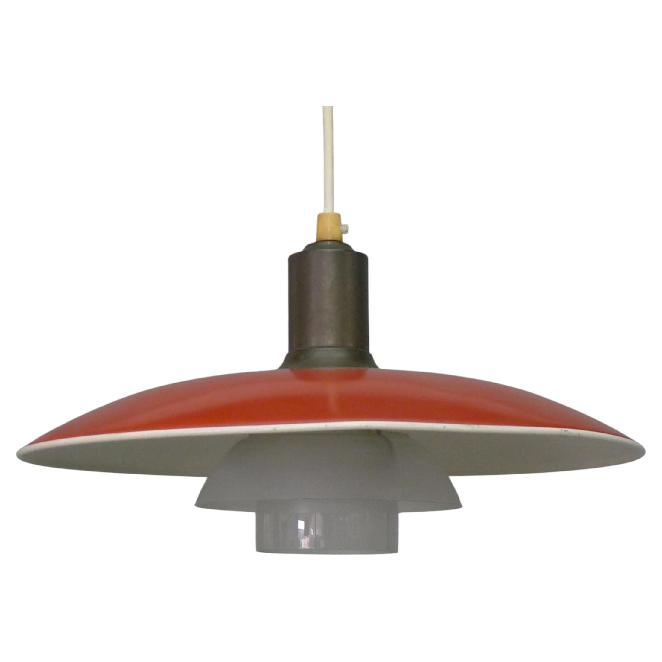 Poul Henningsen, PH-3.5/2 Pendant Light, Patented, Louis Poulsen, Denmark 1930s