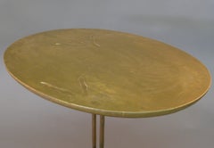 Meret Oppenheim, Traccia Table, Gold Leaf Top on Bronze Bird Legs, 1970s