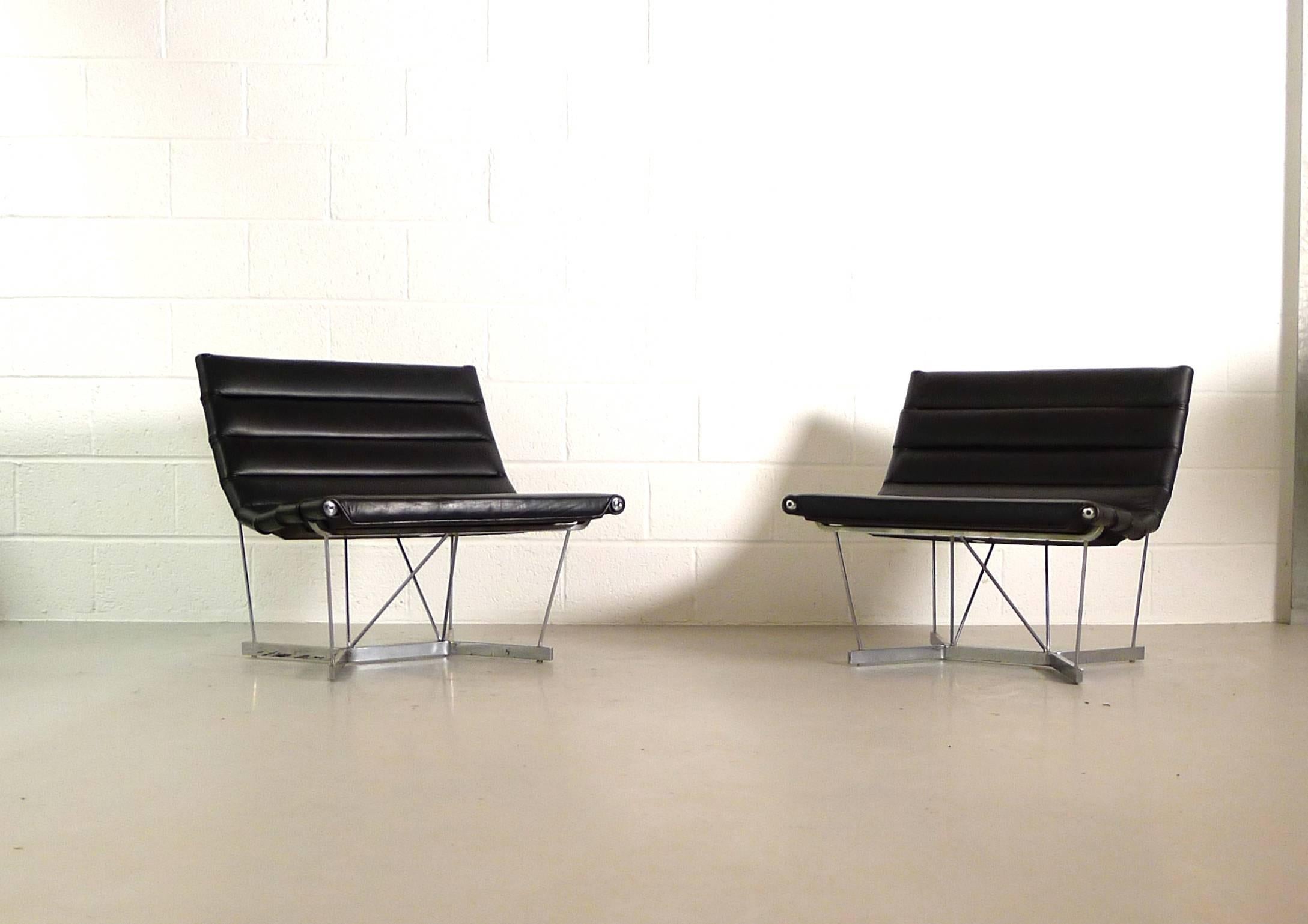 Mid-Century Modern George Nelson Catenary Chairs