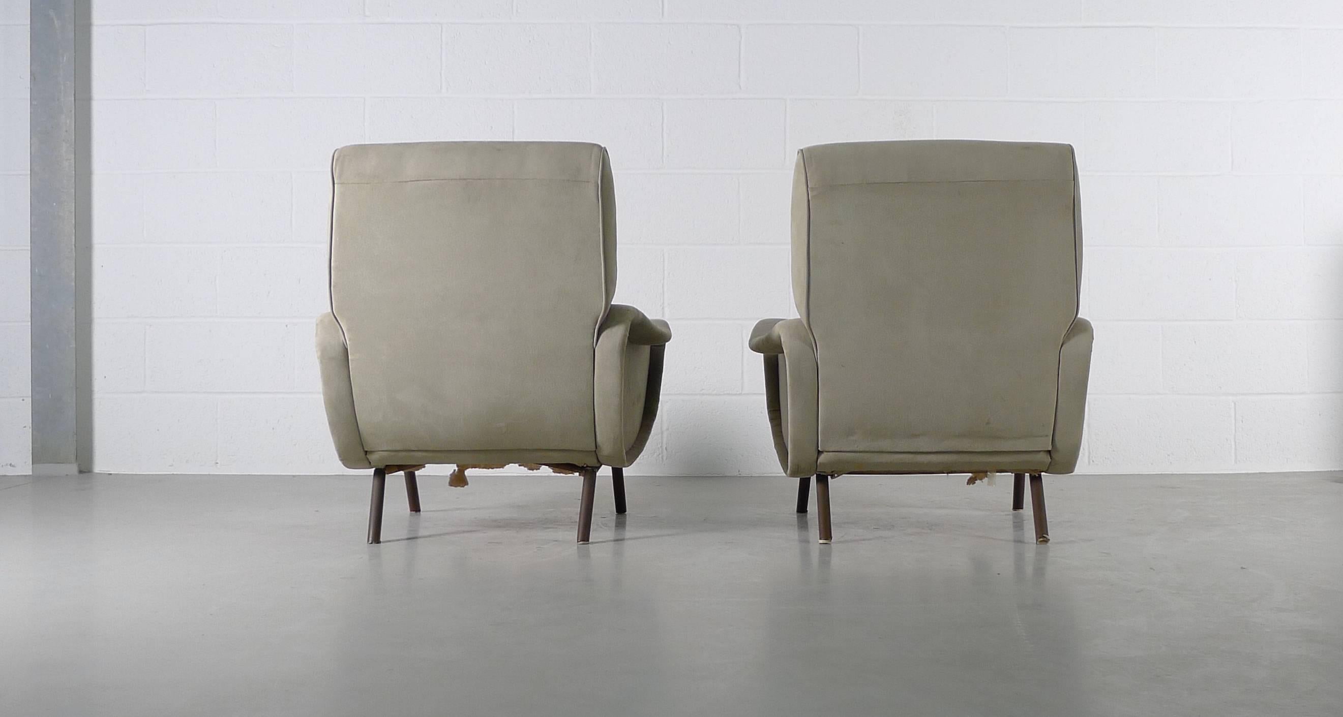 Italian Marco Zanuso Lady Chairs