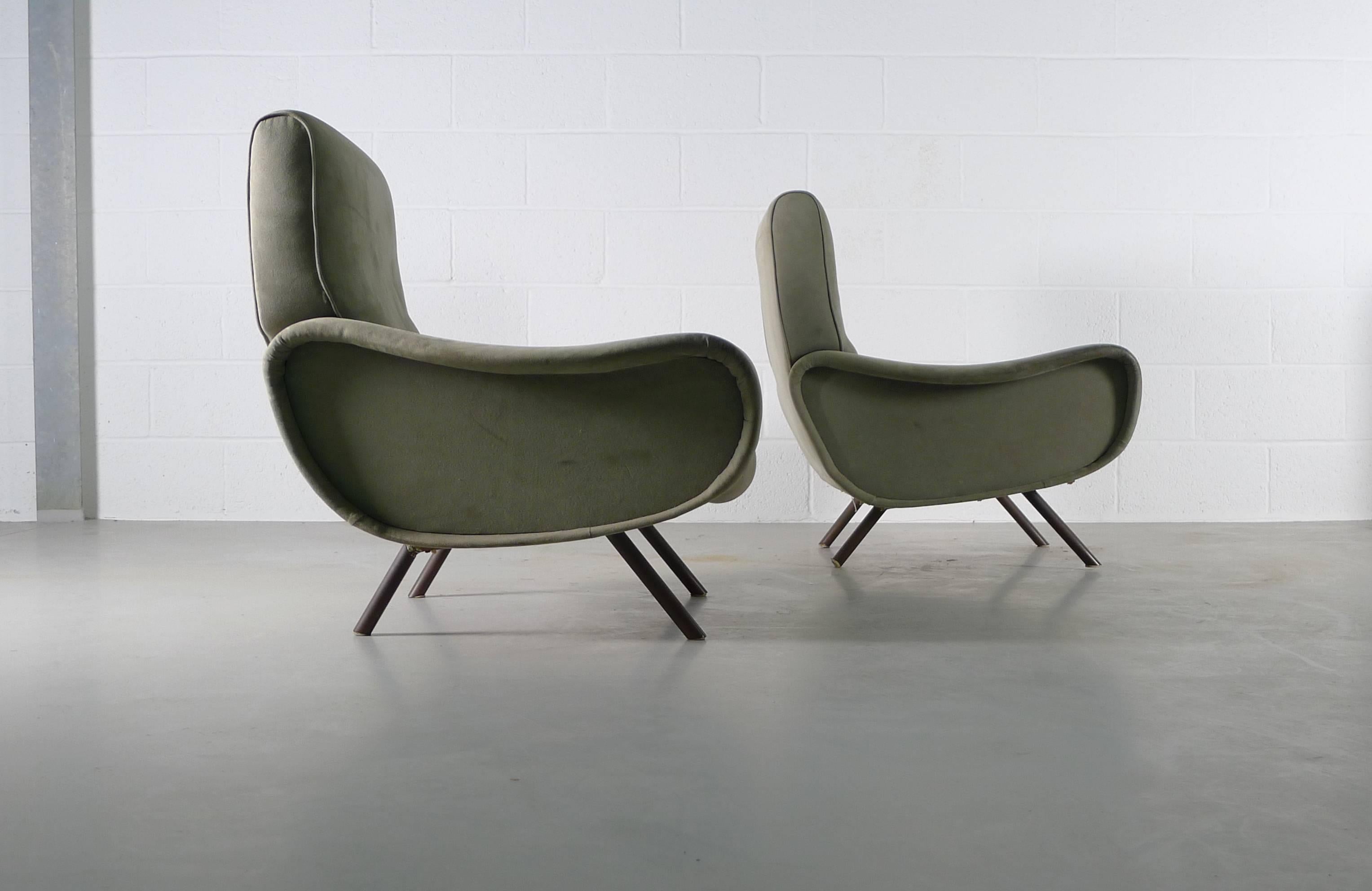Mid-20th Century Marco Zanuso Lady Chairs