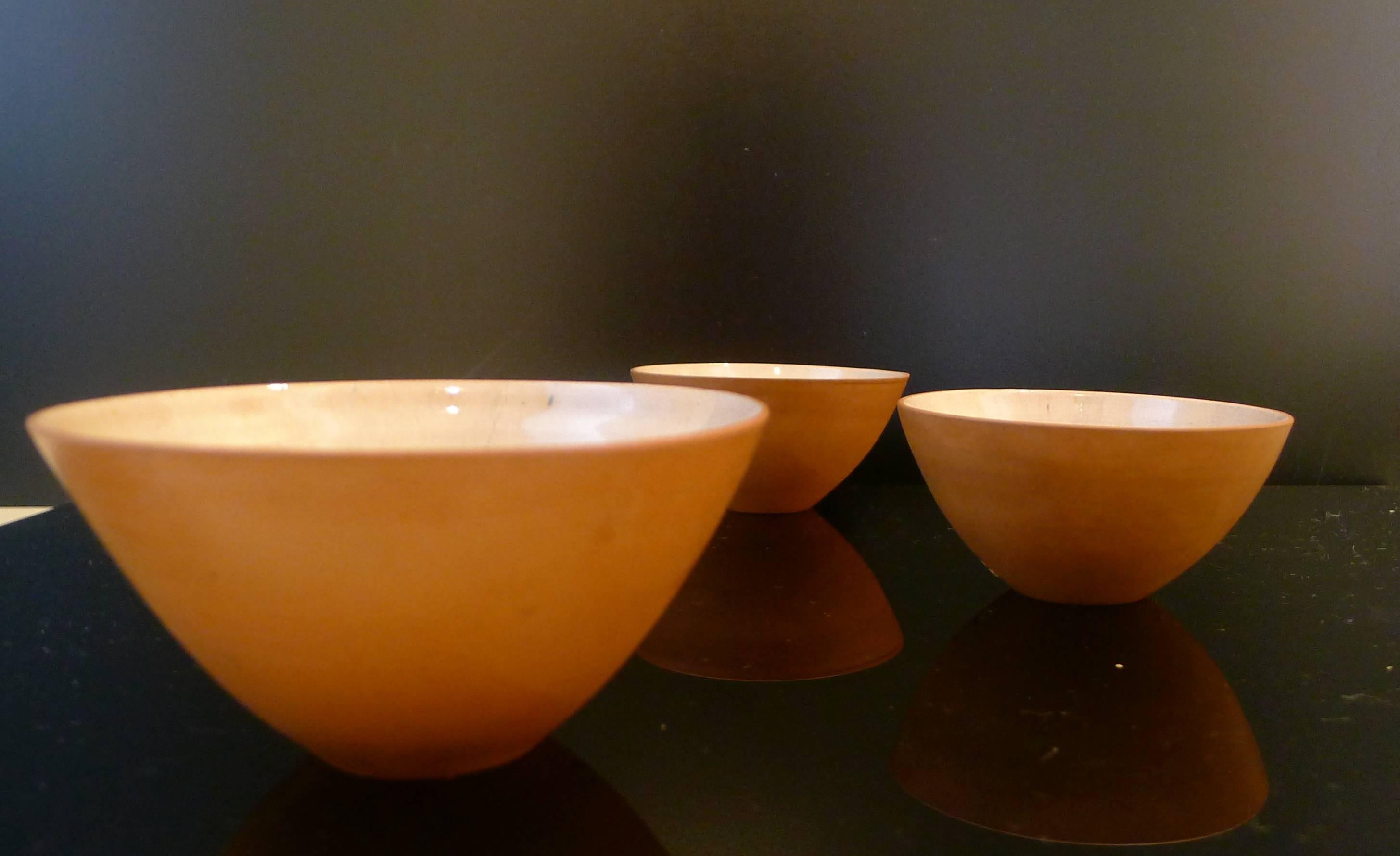 English Lucie Rie Earthenware Vessels