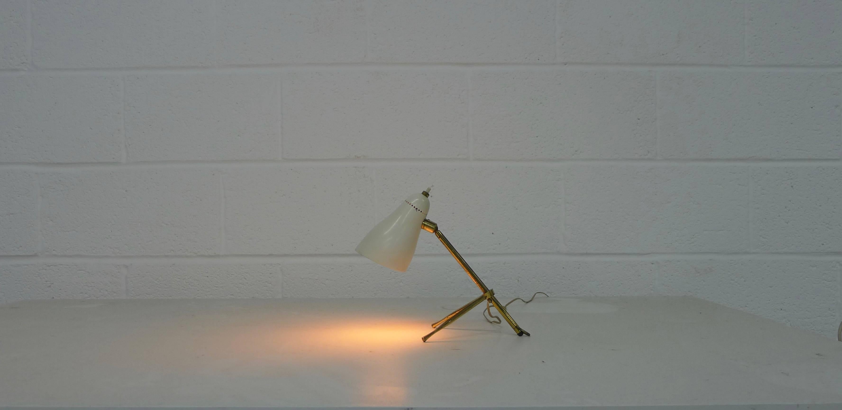 20th Century Giuseppe Ostuni for Oluce, Table or Desk Lamp for Oluce, 1950s