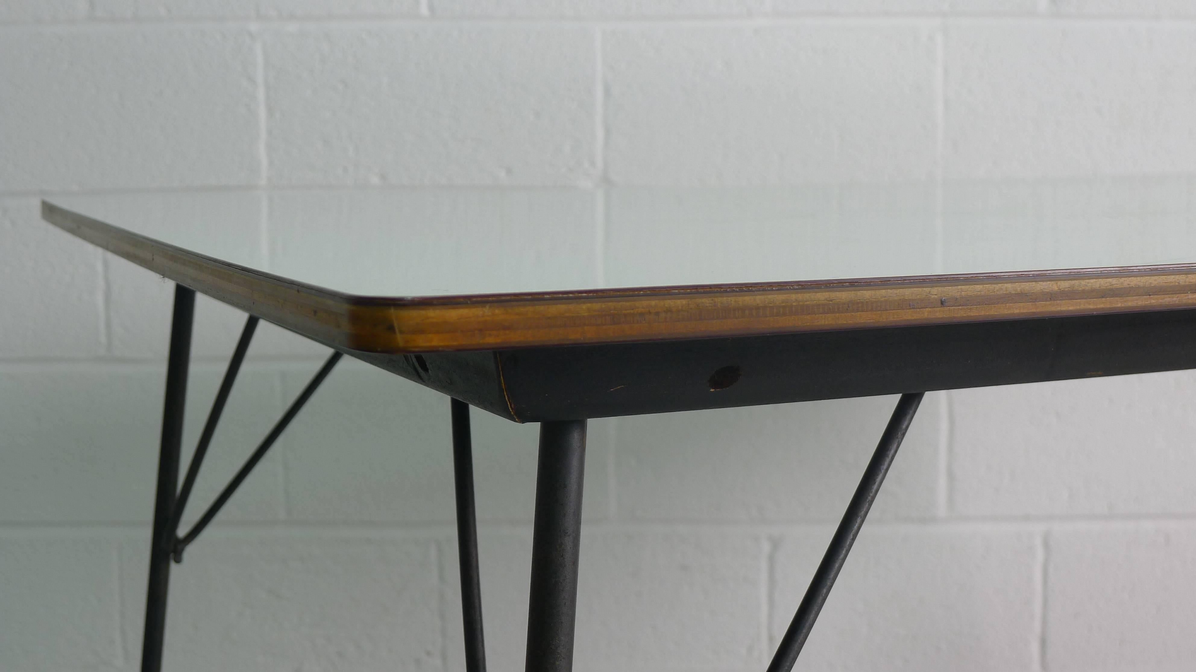 Charles Eames DTM-10, Vintage, 1950s, Herman Miller, Dining Table In Excellent Condition In Wargrave, Berkshire