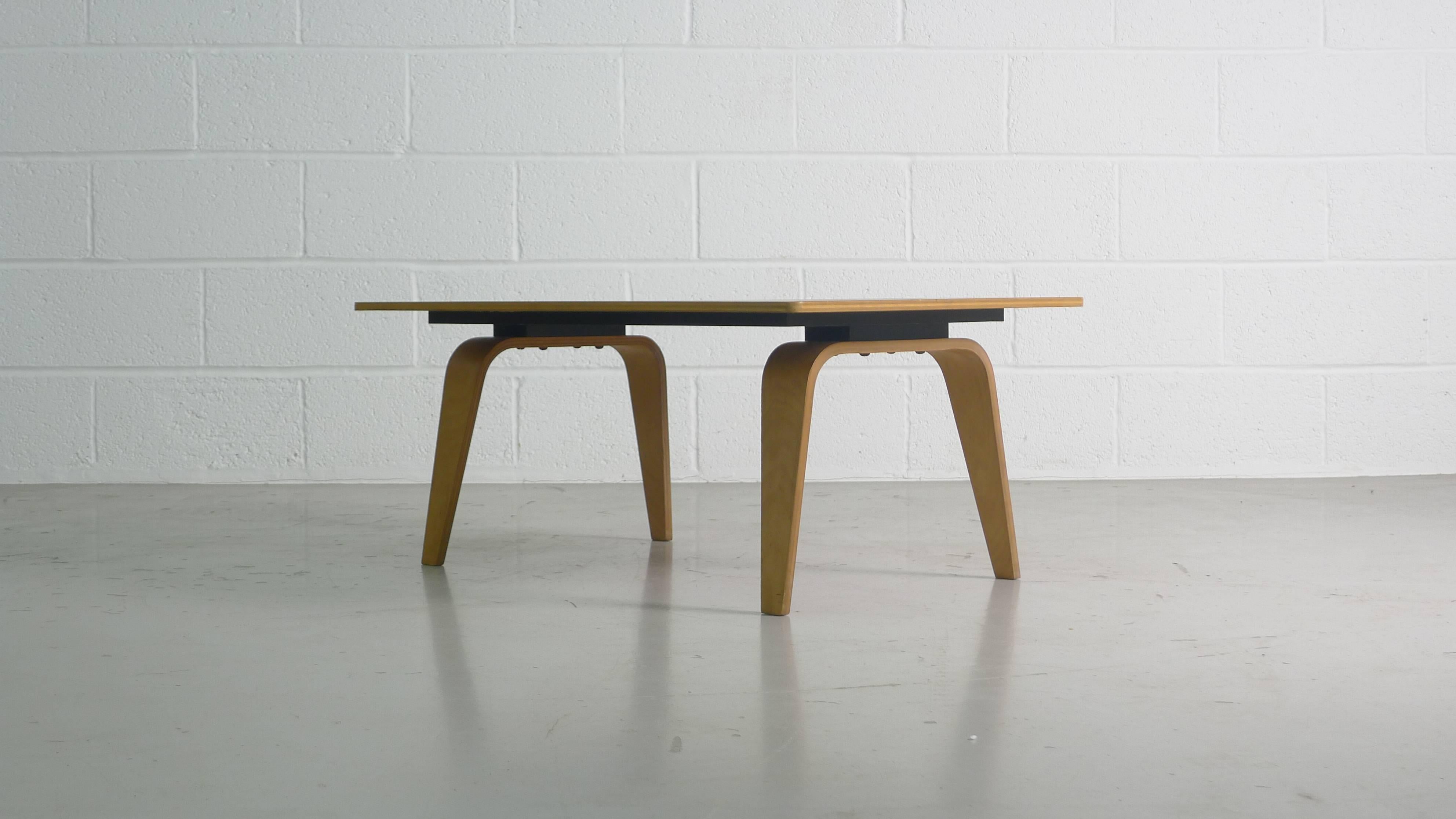 Mid-Century Modern Charles & Ray Eames; OTW, Coffee Table for Herman Miller, 1946