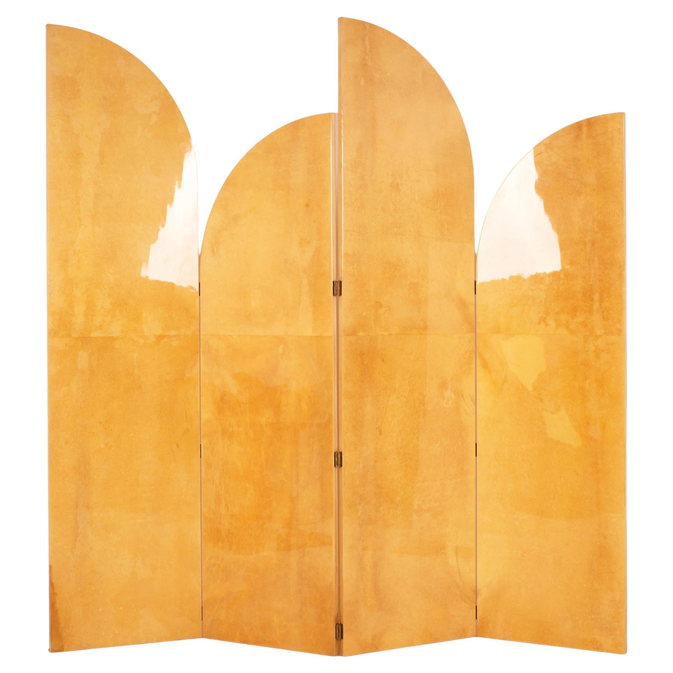 Parchment Separé by Aldo Tura for TURA Milan, 1960
