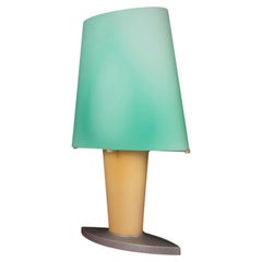 Daniela Puppa 1991 Italian Model 2850 Colored Glass Table Lamp for Fontana Arte