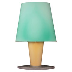 Daniela Puppa 1991 Italian Model 2850 Colored Glass Table Lamp for Fontana Arte