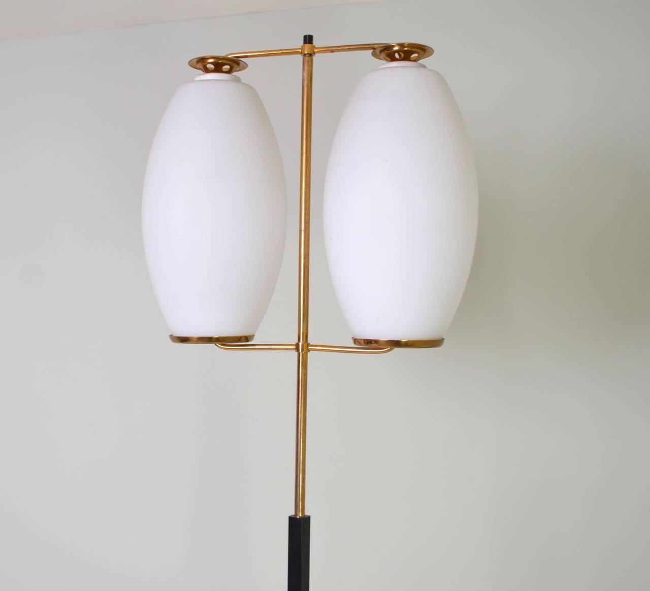 Mid-Century Modern Stilnovo Floor Lamp For Sale