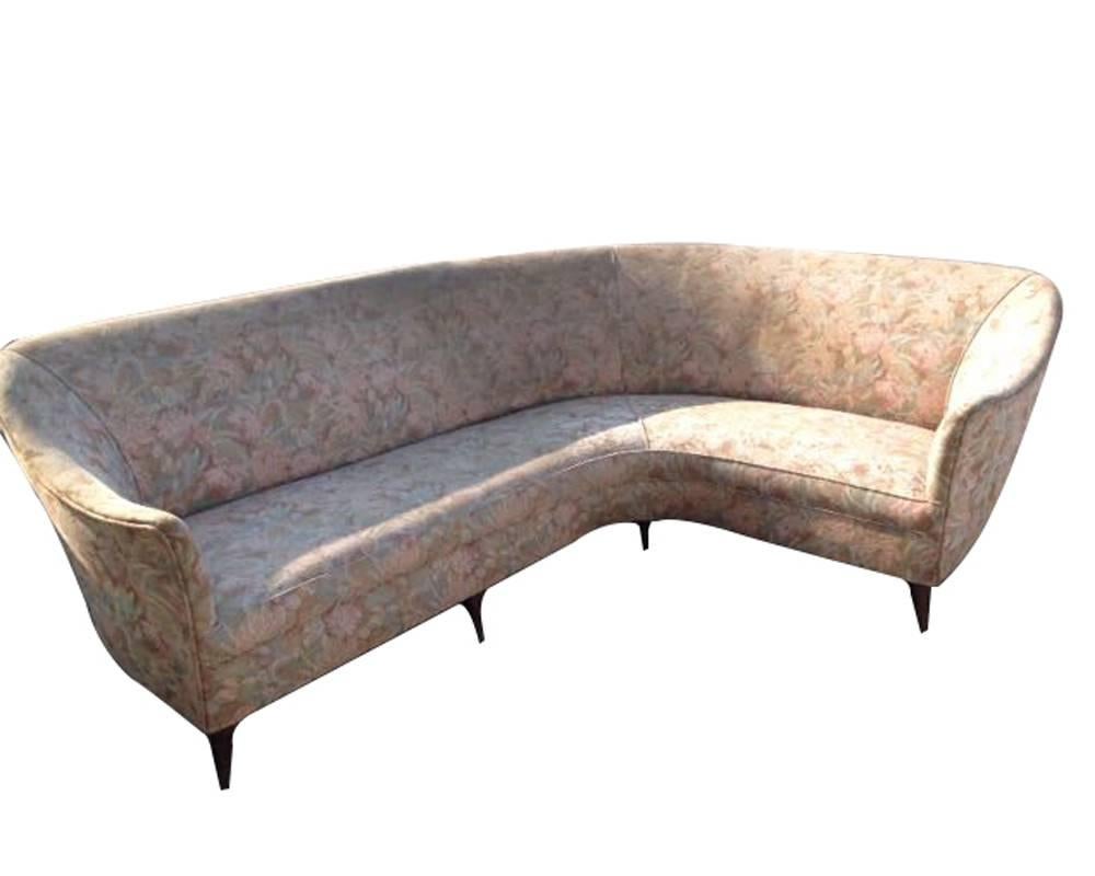 Mid-Century Modern Gio Ponti Sofa and Armchairs. Italy 1938
