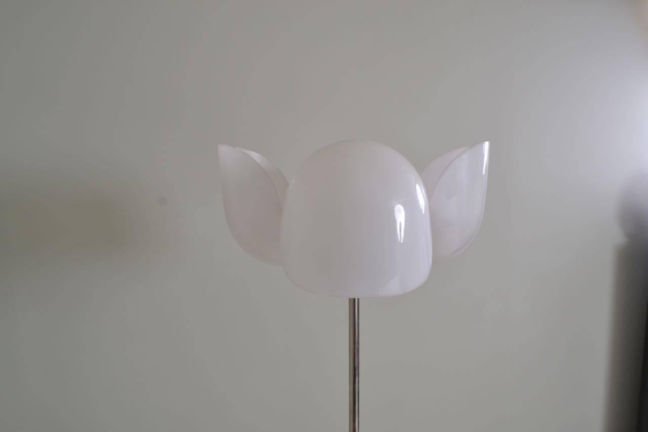 Mid-Century Modern Olaf von Bohr Flower Lamp for Valenti, Italy, circa 1970 For Sale