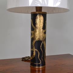 "Octopus" Table Lamp by Piero Fornasetti