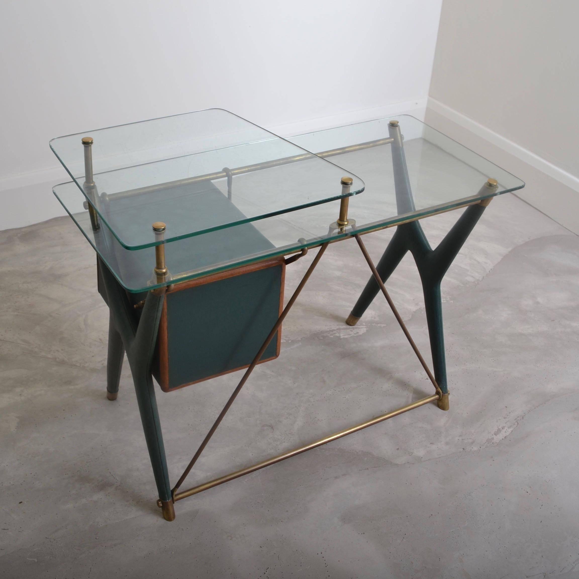 Italian Desk Designed by Silvio Berrone, Italy, circa 1955
