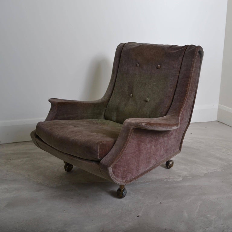Marco Zanuso 'Regent' Armchair and Ottoman, Italy, 1960 at 1stDibs