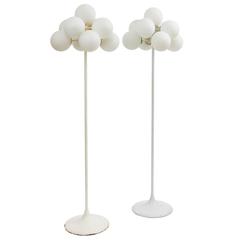 Pair of Max Bill Standard Lamps, Switzerland, circa 1965 10