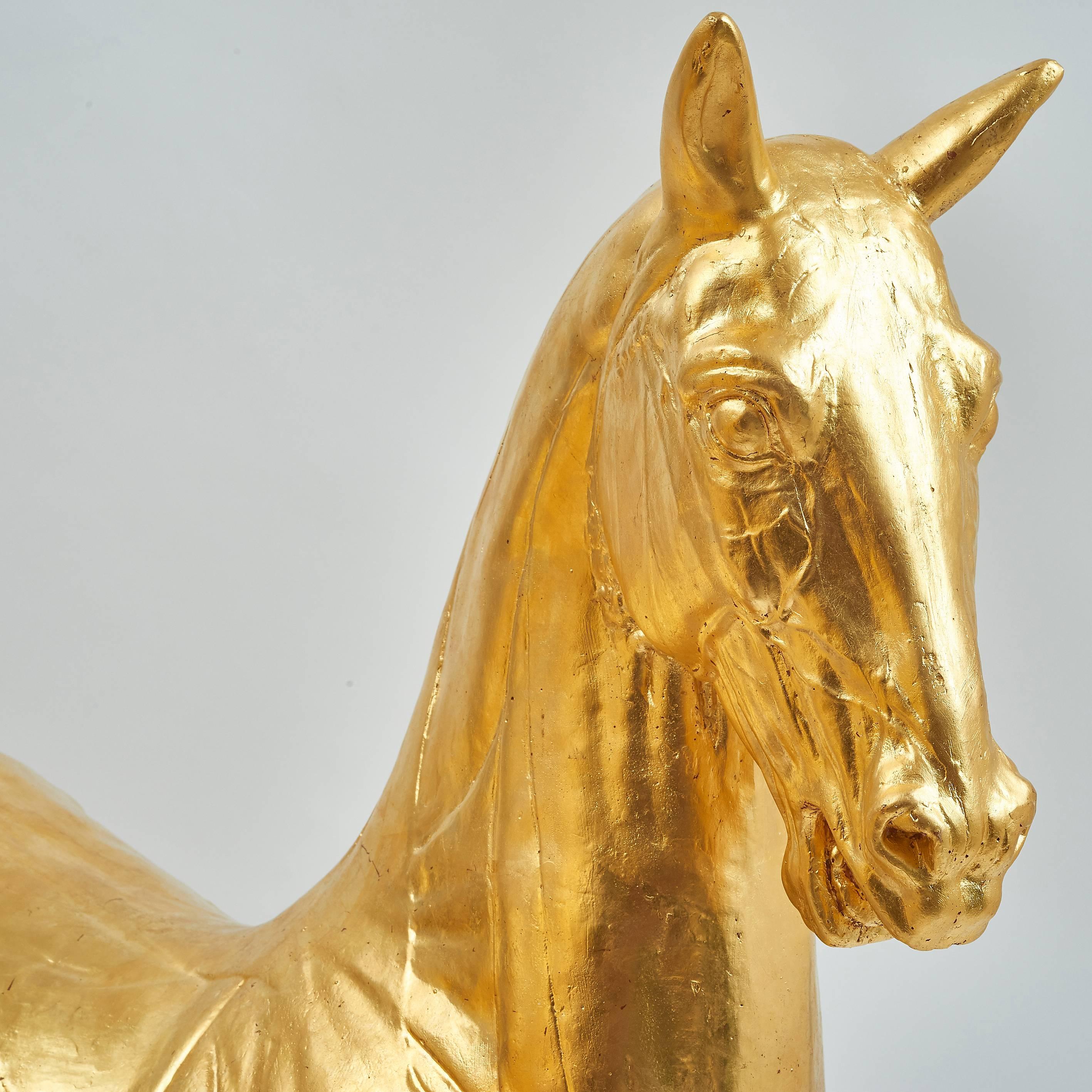 gilded horses