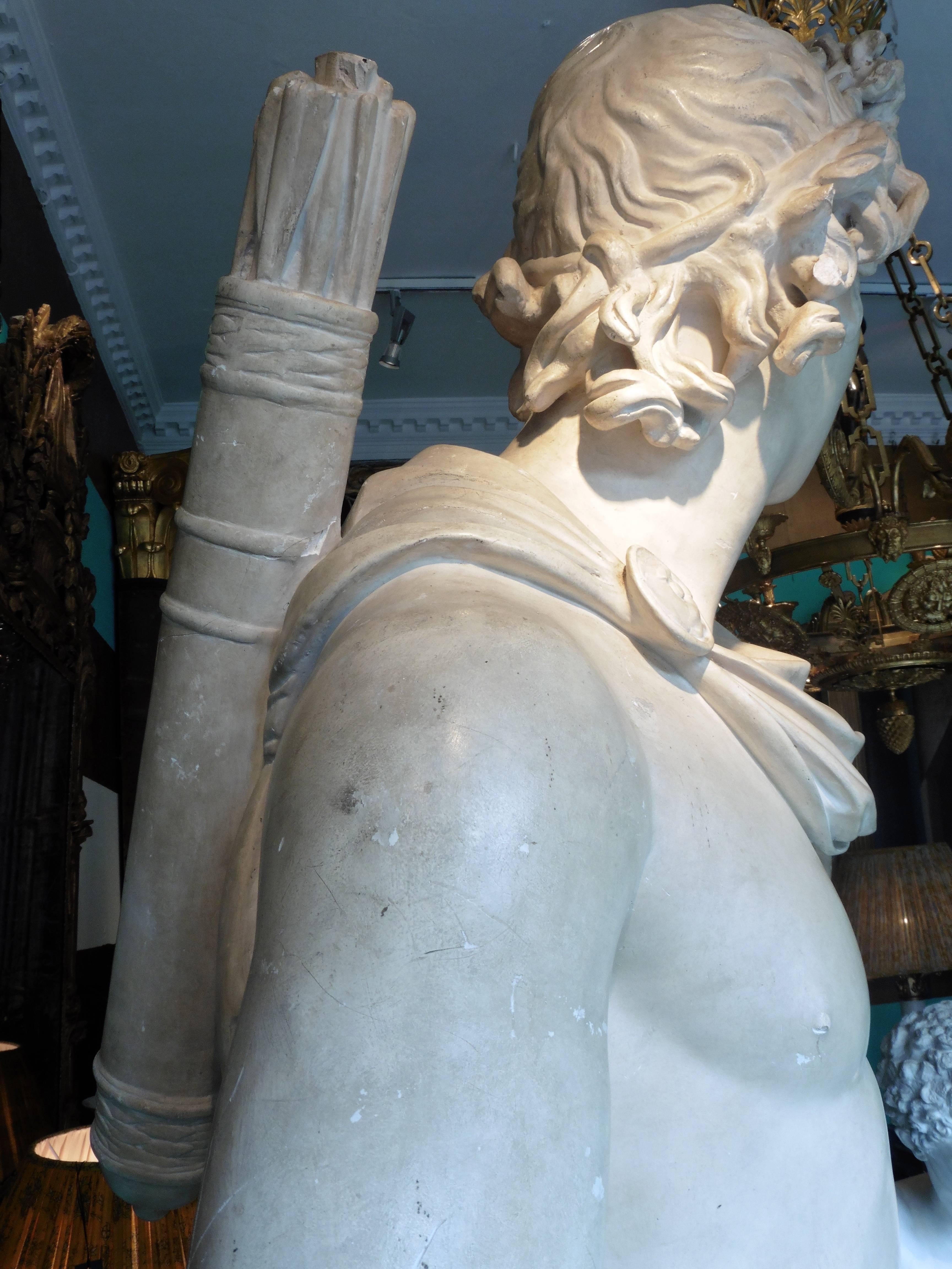 French Plaster Cast of the Apollo Belvedere, 19th Century 2