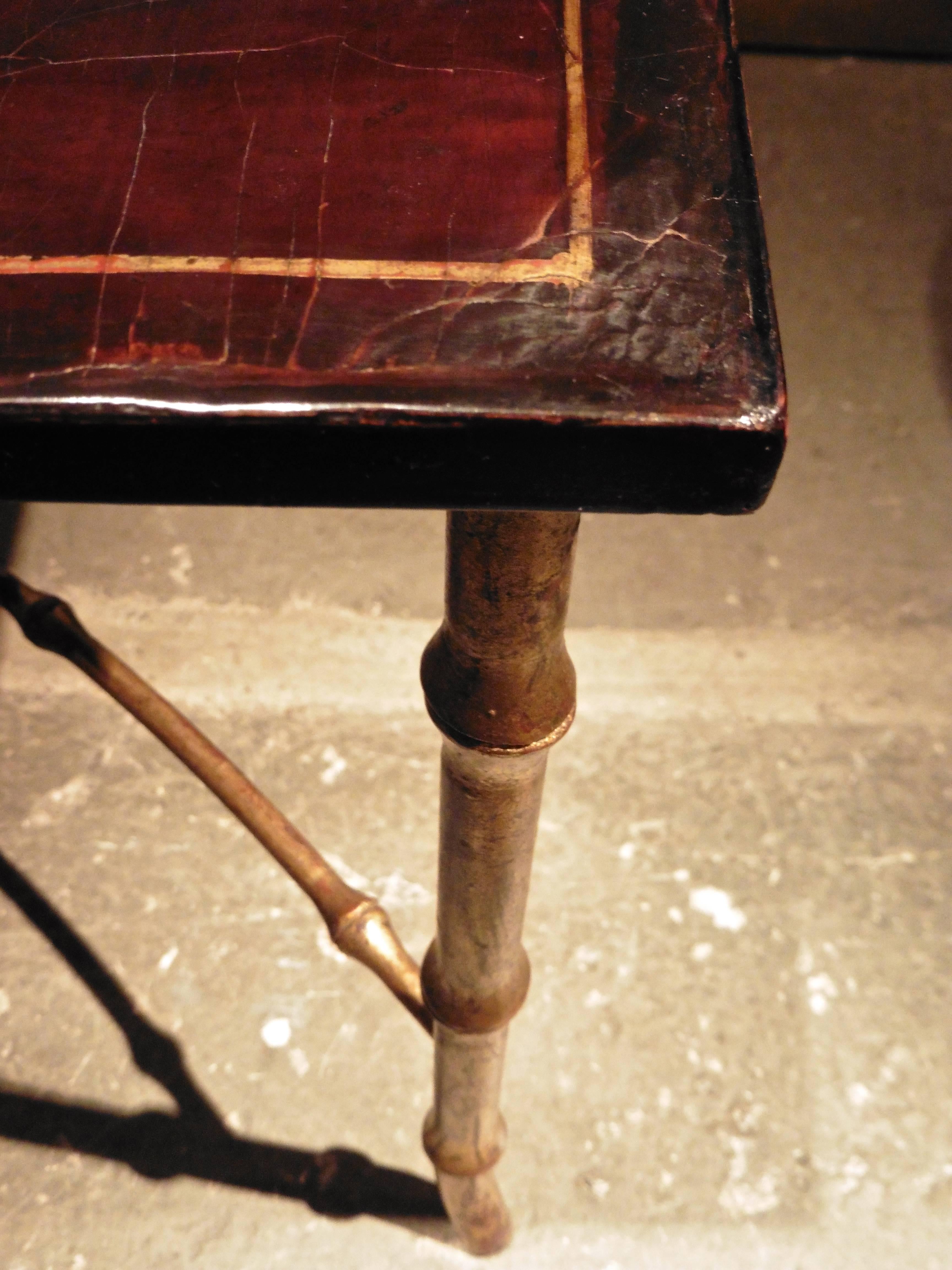 French Chinoiserie Lacquered Coffee Table, circa 1950 4