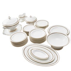 90-Piece Napoleon III Porcelain Dinner Service, French, circa 1870 7