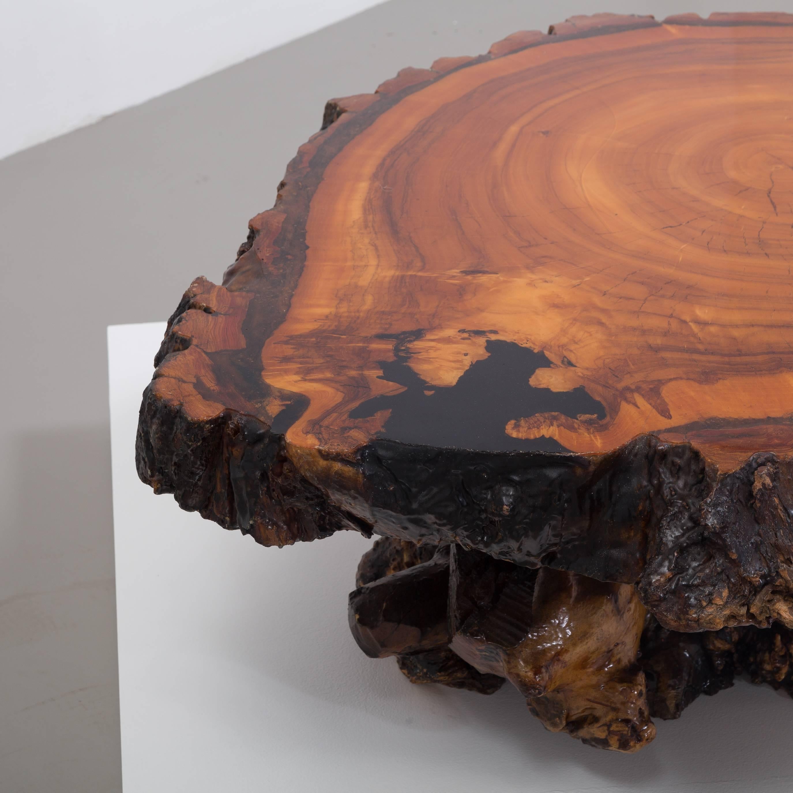 Californian Redwood Coffee Table, 1960s In Good Condition In London, GB