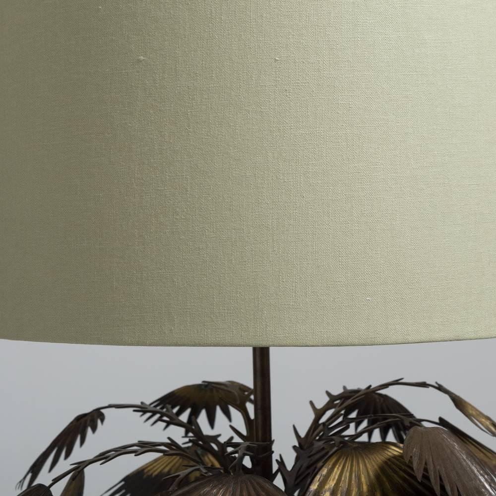 Single Palm Tree Table Lamp Attributed to Chapman, 1960s In Good Condition In London, GB