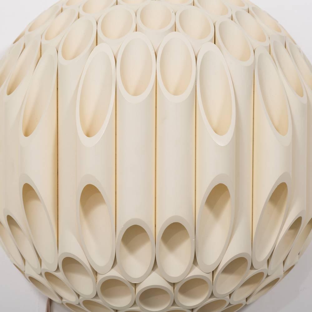 Exceptional Pair of Spherical Wall Sconce by Rougier Canada, 1970s For Sale 2