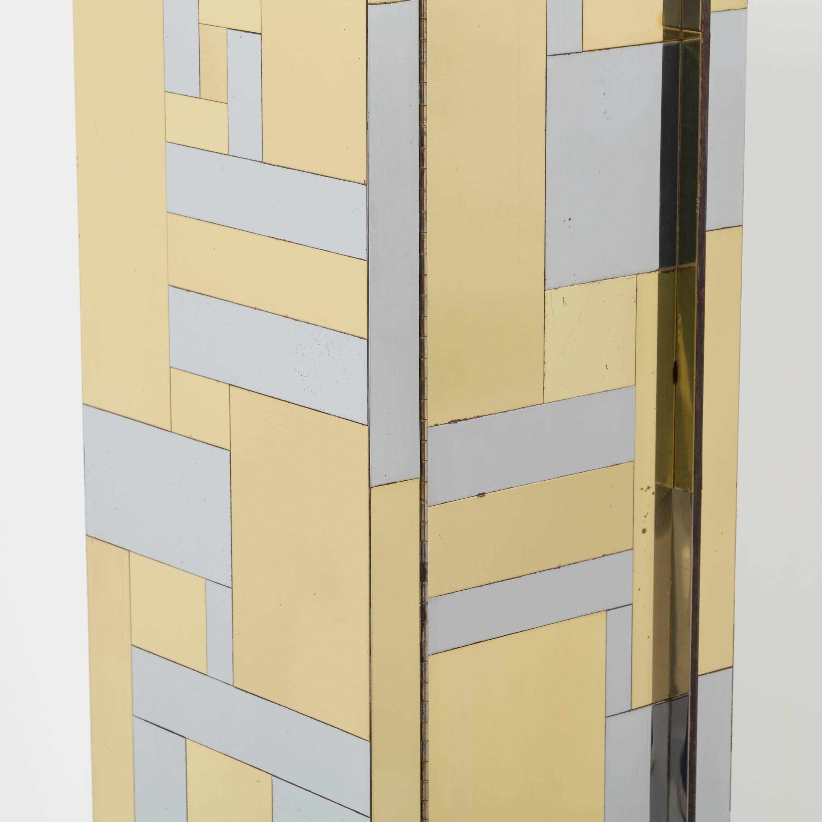 Small Paul Evans Cityscape TOTEM Cabinet, 1975 1