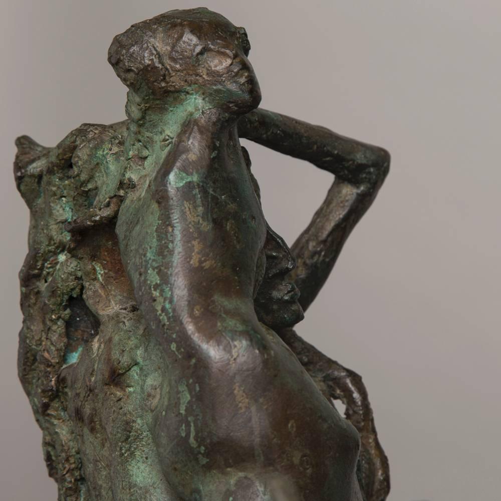 Spanish Bronze Sculpture by Oscar Estruga, circa 1979 In Excellent Condition For Sale In London, GB