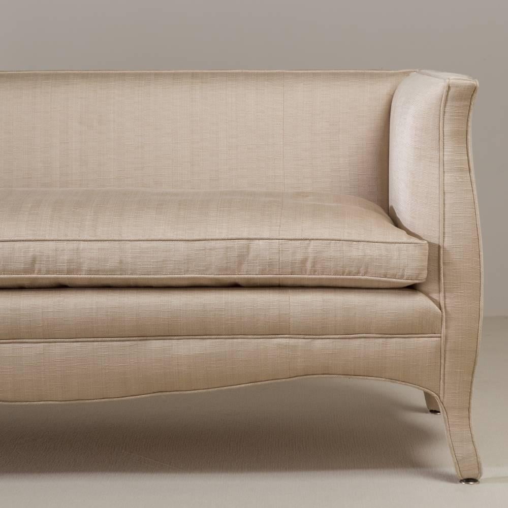 Contemporary High Back French Style Sofa by Talisman Bespoke For Sale