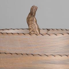 Large Pair of Driftwood Table Lamps, 1960s