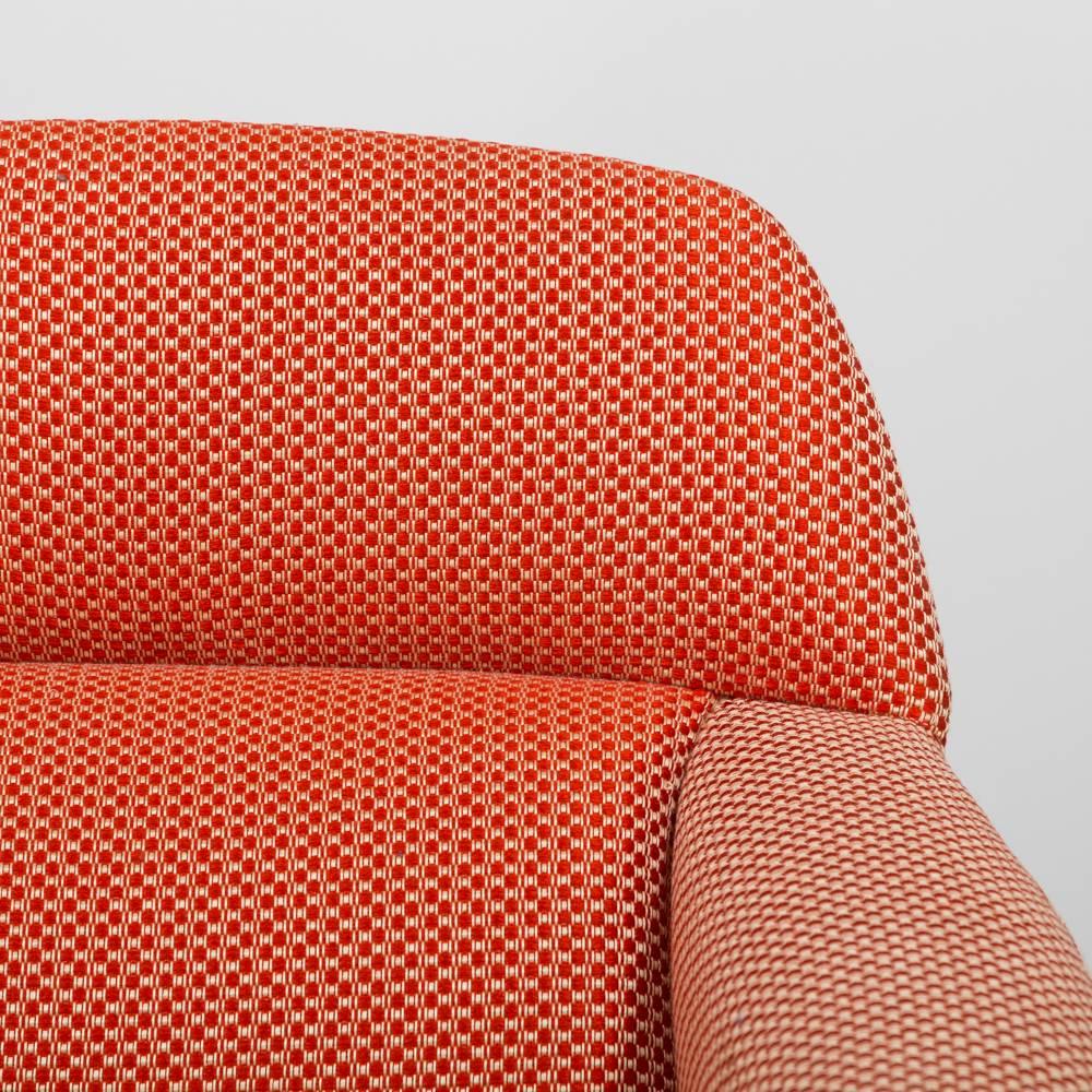 Danish Leif Hansen Attributed Upholstered Armchair, 1950s For Sale 1