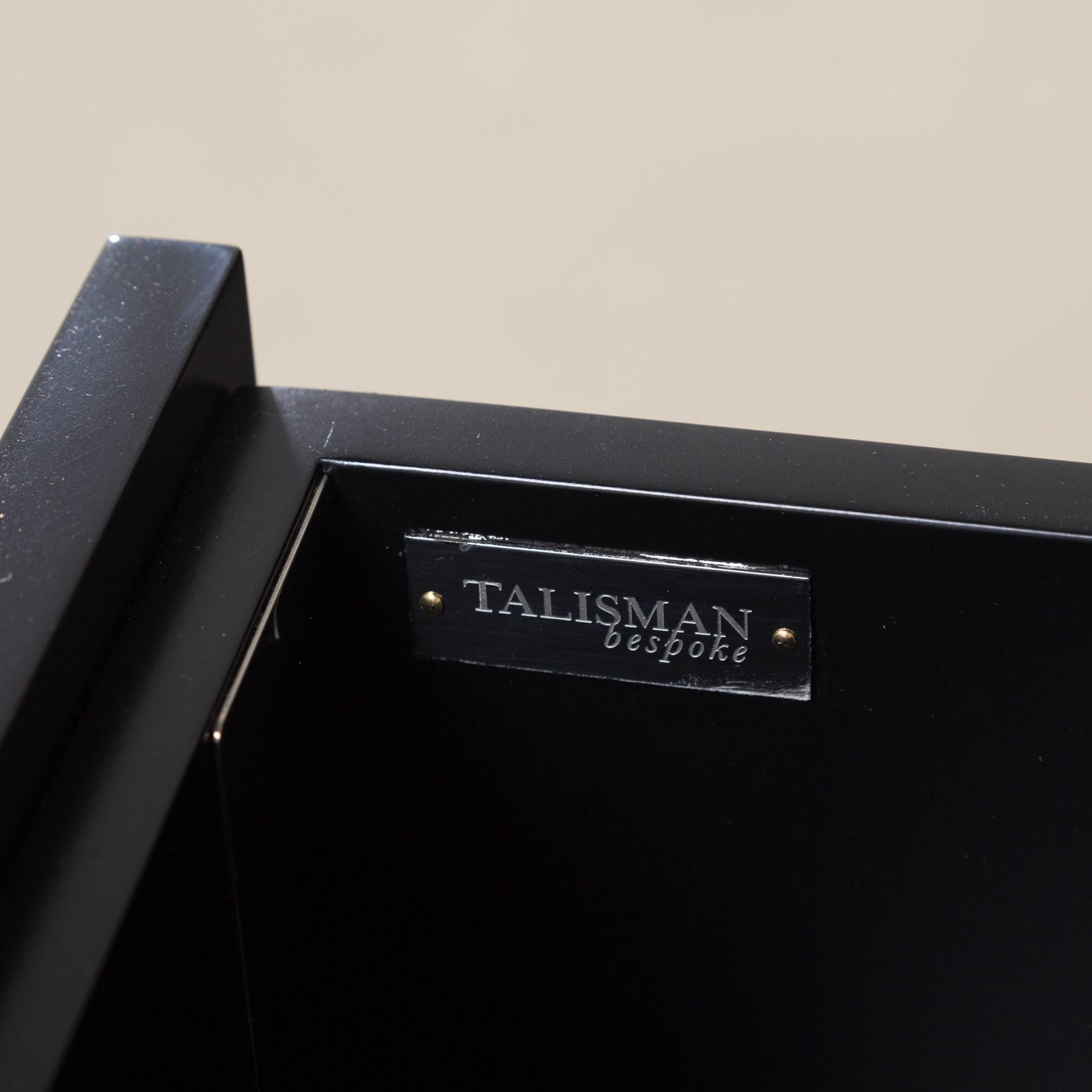 Lacquered Porthole Bedside Cabinets by Talisman Bespoke For Sale 2