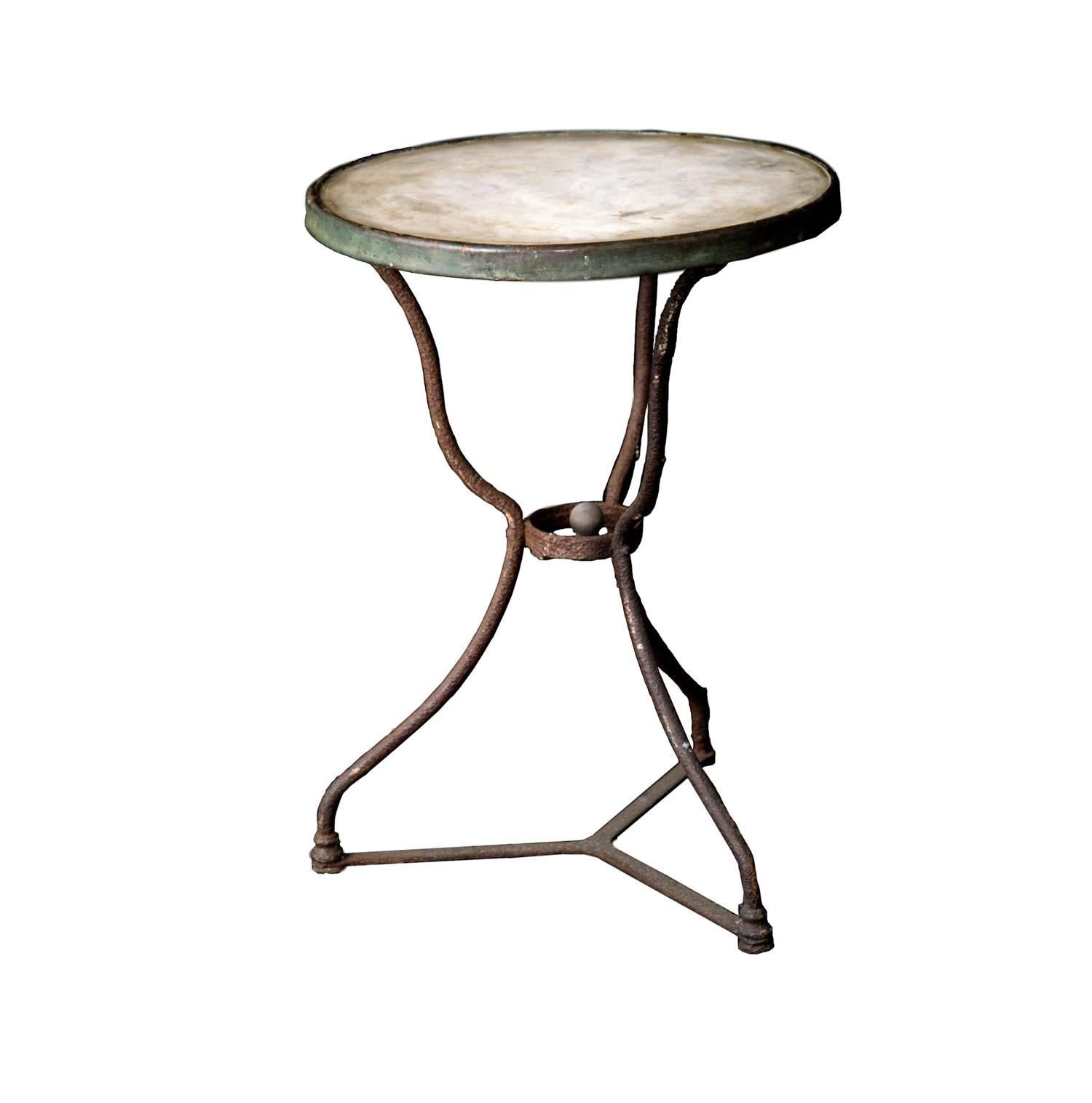 Unique 19th Century Bistro Table For Sale