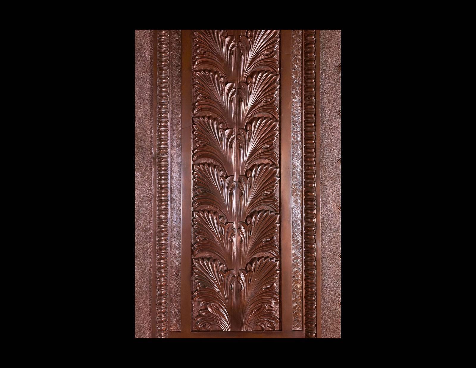 Magnificent Bronze Doors In Good Condition For Sale In New York, NY