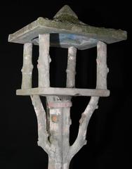 French Faux Bois Birdhouse