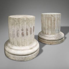 Massive Pair of Marble Urns