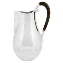 Georg Jensen Cosmos Pitcher by Johan Rohde, Sterling Silver, 1915