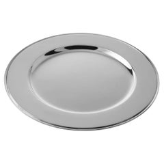Georg Jensen Sterling Silber Pyramide Charger Teller 600Y