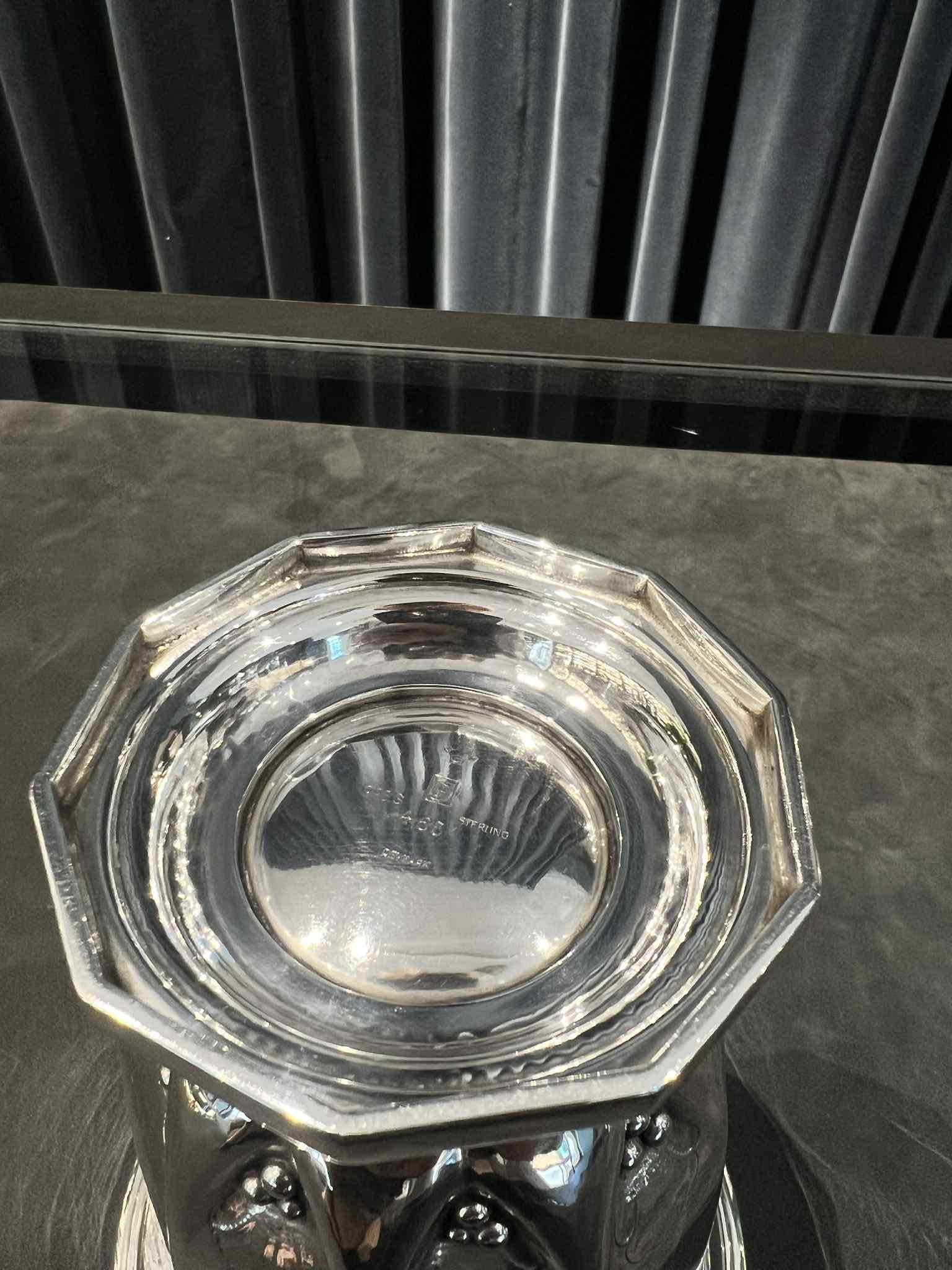 Georg Jensen Sterling Silber Vase - Design #465 von Gundorph Albertus (1926) im Zustand „Hervorragend“ im Angebot in Hellerup, DK