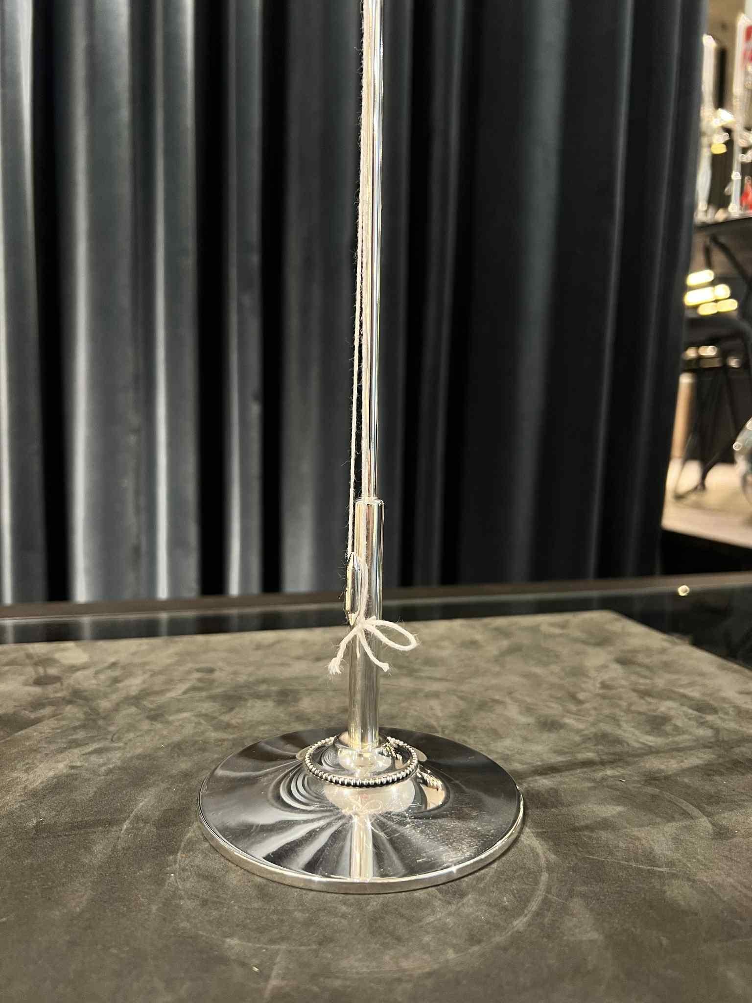 Art Déco Bastone della bandiera danese in argento sterling in vendita
