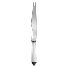 Cuchillo para queso o bar «Pyramid» de Georg Jensen, en plata de ley, 225b