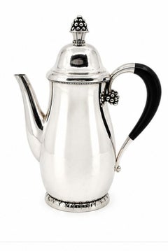 Servizio da caffè Georg Jensen in argento sterling 32