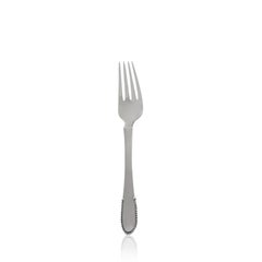 Georg Jensen Beaded Sterling Silverware Set for 12