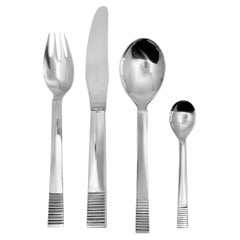 Georg Jensen Argento Parallele Per 4 persone