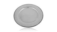 Georg Jensen Pyramid Set of 12 Sterling Silver Charger Plates 600Y