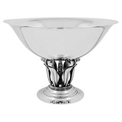 Georg Jensen Sterling Silver Centerpiece Bowl 196